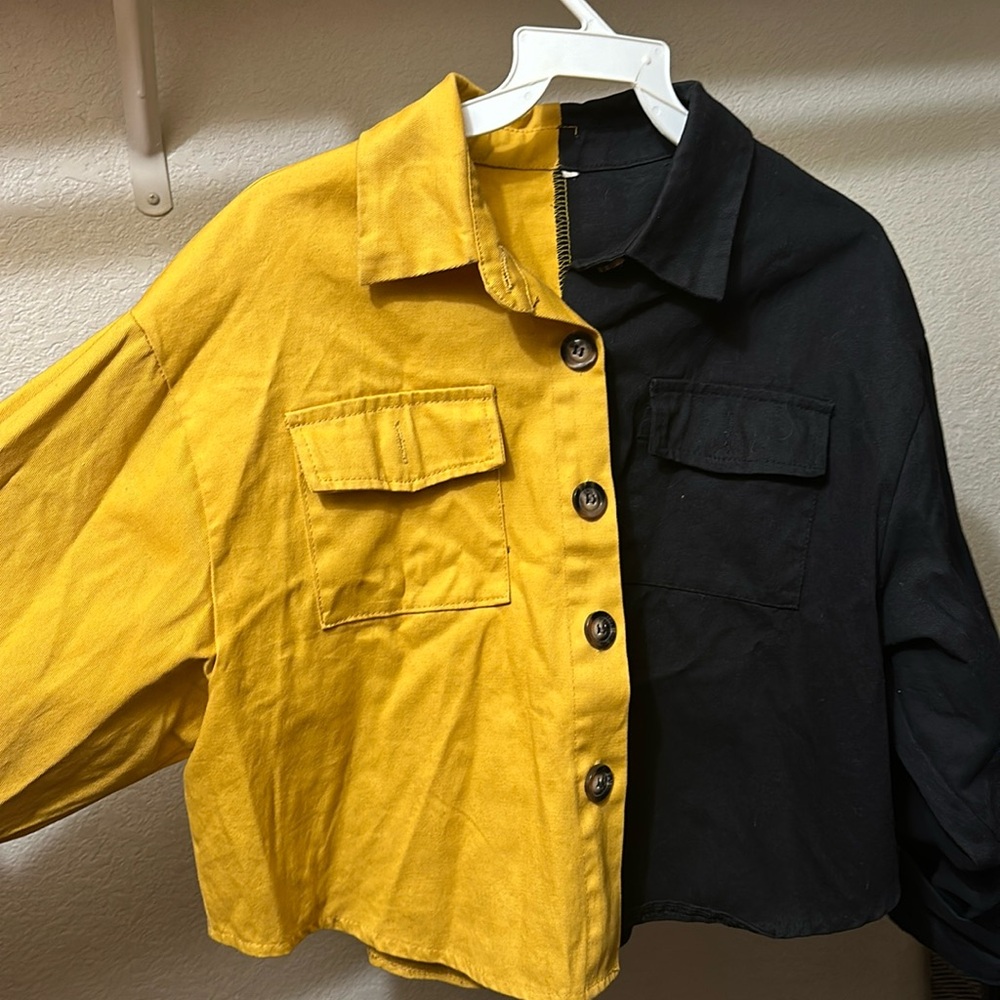 2 toned jacket